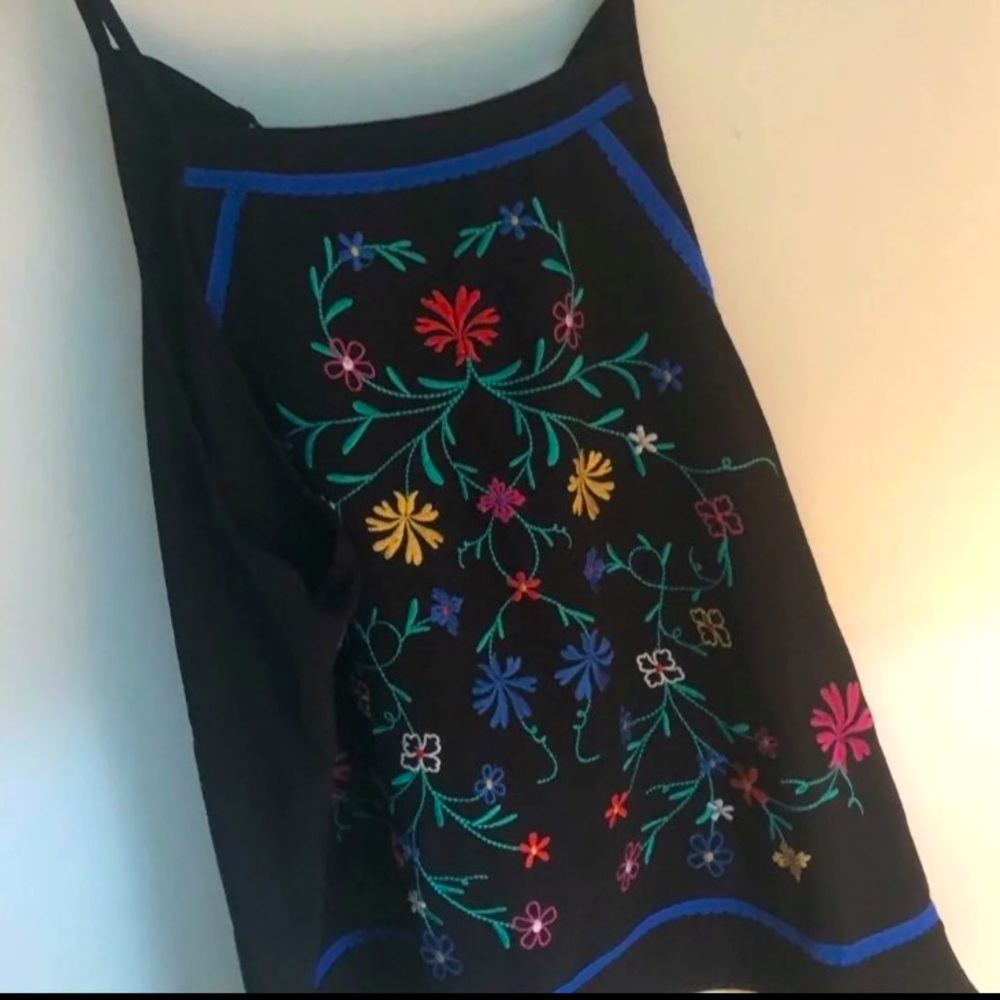 Embroidered top